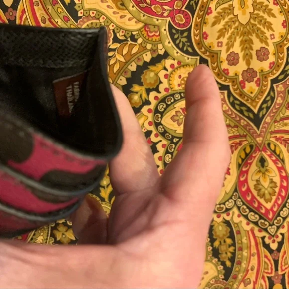 Coach Leopard Small card Holder - Picture 4 of 4